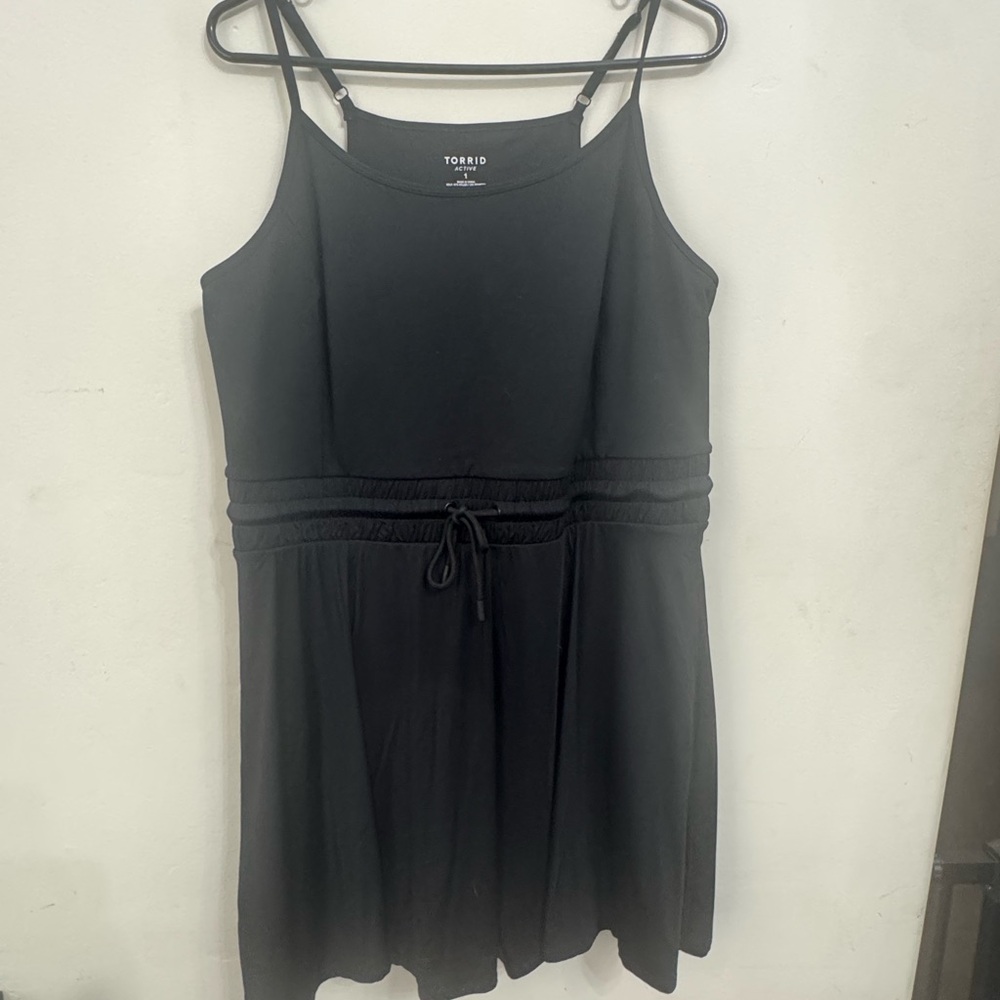 Torrid Active Black rompers